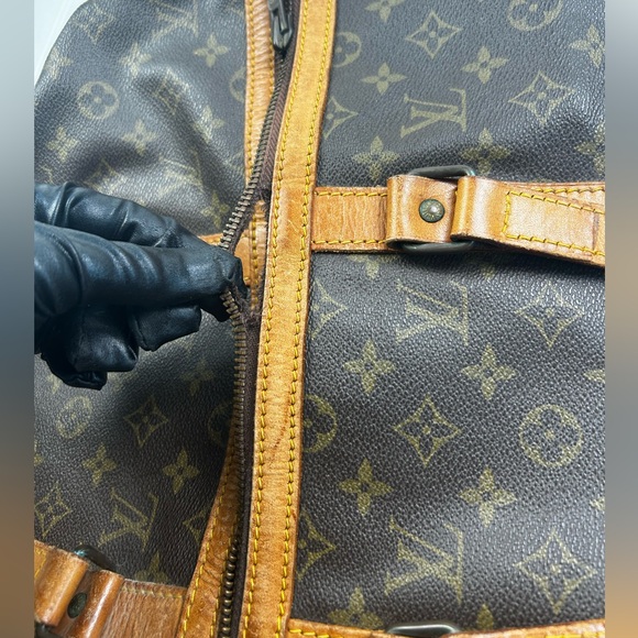 Louis Vuitton Monogram Brown Canvas Keepall Travel Duffle Bag - Picture 9 of 16